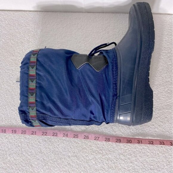 Vintage Baffin Navy Blue Insulated Winter Boots 9 - Picture 13 of 14